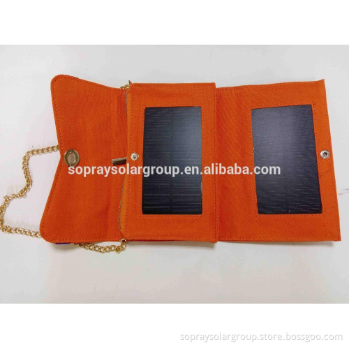 2014 hot selling portable solar panel power bag solar gift bag